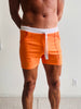 Transition Yoga Short (Orange w/White)