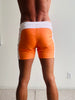 Transition Yoga Short (Orange w/White)