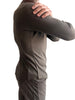 Thermal V-Neck Long Sleeve (Army Green)