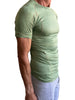Designer Raglan Crew-Neck Tee (Sage Green)