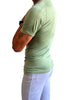 Designer Raglan Crew-Neck Tee (Sage Green)