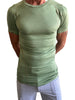 Designer Raglan Crew-Neck Tee (Sage Green)
