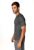 Hybrid CREW Neck Raglan Tee (Charcoal)
