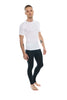 Designer Raglan Crew-Neck Tee (Arctic White)