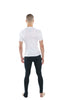 Designer Raglan Crew-Neck Tee (Arctic White)