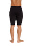 Cuffed Yoga Short (Black) Mens Shorts 4-rth 