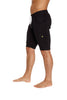 Cuffed Yoga Short (Black) Mens Shorts 4-rth 