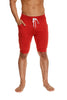 Cuffed Yoga Short (Cinnabar) Mens Shorts 4-rth 