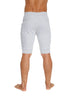 Cuffed Yoga Short (Heather Grey) Mens Shorts 4-rth 