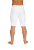 Cuffed Yoga Short (White) Mens Shorts 4-rth 