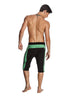 Eco-Track Short (Black w/Bamboo Green) Mens Shorts 4-rth 
