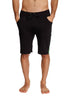 Eco-Track Short (Black w/Bamboo Green) Mens Shorts 4-rth 