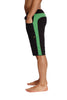 Eco-Track Short (Black w/Bamboo Green) Mens Shorts 4-rth 