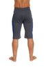 Eco-Track Short (Charcoal w/Royal Blue) Mens Shorts 4-rth 