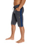 Eco-Track Short (Charcoal w/Royal Blue) Mens Shorts 4-rth 