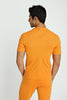 Hybrid V-Neck (Sun Orange) Mens Tops 4-rth 