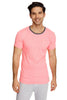 Perfect Pocket Crew-Neck Tee (Coral Slub) Mens Tops 4-rth 