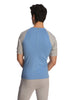 Raglan Virtual Crew Neck (Ice Blue) Mens Tops 4-rth 