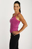 Sustain Yoga Halter (Plum) Womens Halter Tops 4-rth 