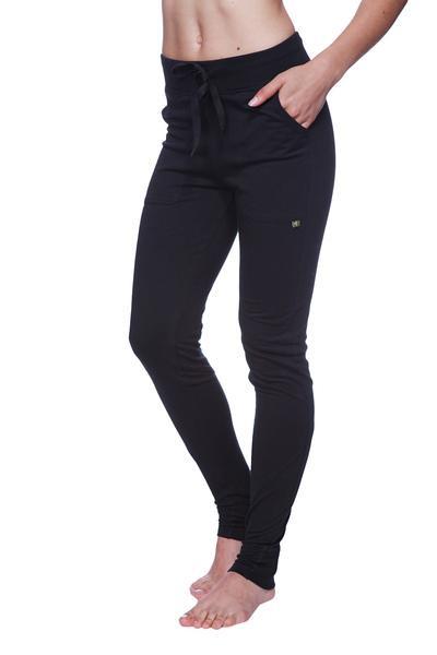 Women's Performance Yoga Pant Womens Pants 4-rth Extra Small Solid Black 