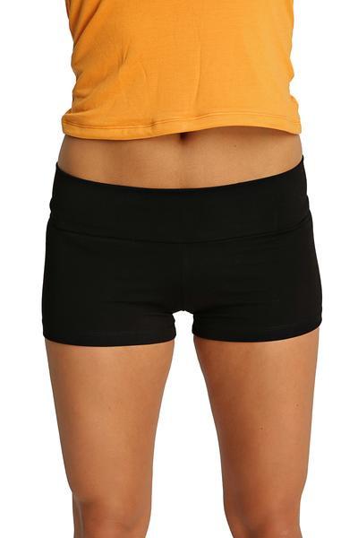 Womens Yoga Transition Short Womens Shorts 4-rth Small Solid Black 