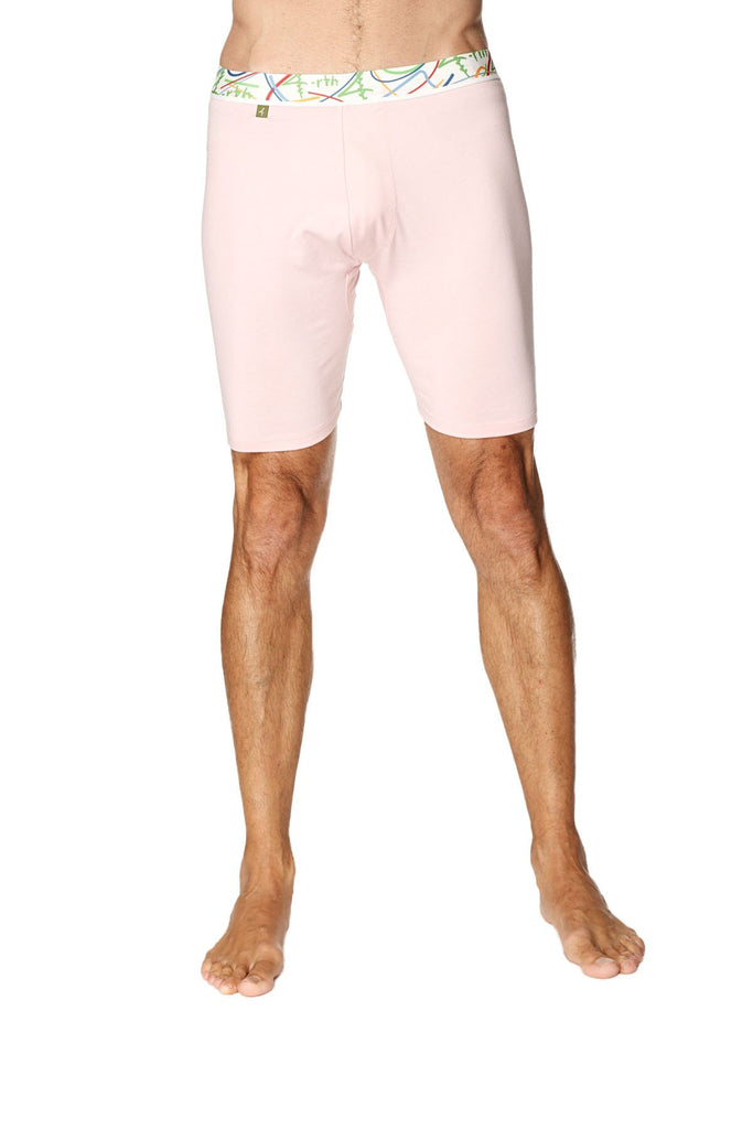 Yoga Compression Short - Pink Mens Underwear 4-rth 