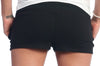 Yoga Training Shorts (Black) Womens Sale 4-rth 